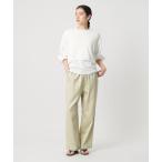 パンツ サテンドロースト ワイドパンツ ウォッシャブル レディース