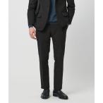 ショッピングクールビズ スラックス ダブルクロス ノープリーツ パンツ UA COZY ウォッシャブル ２WAYストレッチ はっ水 メンズ