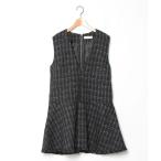 「CELFORD」 サロペットスカート 36 ブラック レディース