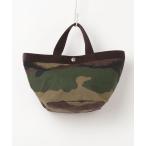 「Herve Chapelier」 カモフラージュハンドバッグ - グリーン レディース