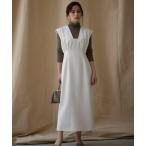 「anuans」 サロペットスカート MEDIUM アイボリー レディース