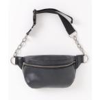 [MURUA] сумка-пояс - черный женский 