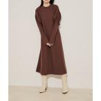「vis-`a-vis」 長袖ワンピース