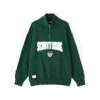 「schott」 長袖ニット LARGE グリーン メンズ