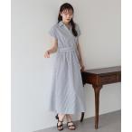 「BLUEEAST」 半袖ワンピース MEDIUM ホワイト レディース
