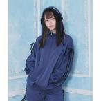 [Whinny] джерси блузон FREE голубой женский 