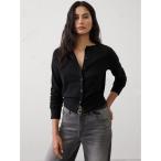 カーディガン BANANA REPUBLIC FACTORY STORE　　クラウドソフト クルーネック カーディガンセーター レディース