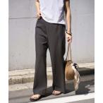 パンツ 「追加2」リネン混ストレッチパンツ レディース