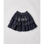 スカート キラキラロゴフリルスカート