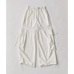 カーゴパンツ レース切替カーゴパンツ レディース