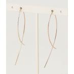 [cui-cui] серьги ( обе уголок для ) FREE желтое золото женский 