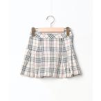 ショッピングBURBERRY 「BURBERRY」 チェック柄フレアスカート - ベージュ レディース