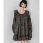 [LOWRYS FARM] длинный рукав туника FREE черный женский 