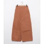 [NANO universe] брюки-чинос 36 Brown женский 