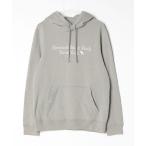 「Abercrombie&Fitch」 プルオーバーパーカー M グリーン メンズ