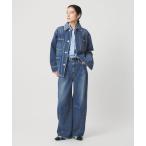  джинсы Denim Denim брюки [ специальный заказ ][NEEDBY heritage] машина b Denim брюки женский 