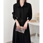 ショッピングシャツワンピース ワンピース ウエストマークシャツワンピース