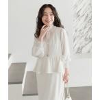 ワンピース ペプラムジャンドレ