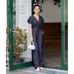 オールインワン 2段フリルデザインオールインワン レディース