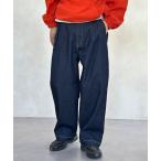  брюки 2 tuck широкий Denim слаксы мужской 