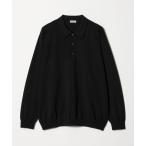 ショッピングボーダー セーター ニット 「Steven Alan」 ハイツイスト  3B ニットポロシャツ NARROW メンズ