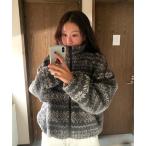 ブルゾン アウター ボアジャケット レディース