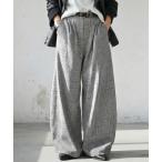 ショッピングワイドパンツ パンツ チェック柄 ワイドパンツ レディース