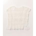 「Ray BEAMS」 半袖カットソー ONE SIZE ホワイト レディース