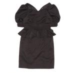 「EATME」 半袖ワンピース MEDIUM ブラック レディース