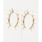 [DIESEL] серьги ( обе уголок для ) UNI Gold мужской 