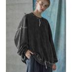 「SERACE」 スウェットカットソー 