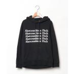 「Abercrombie&Fitch」 プルオーバーパーカー X-SMALL ブラック メンズ