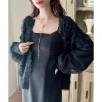 「Meiru」 ニットカーディガン ME