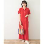 [URBAN RESEARCH Sonny Label] короткий рукав One-piece FREE красный женский 