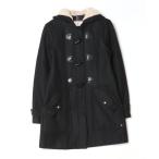 [TOMMY HILFIGER] полупальто "даффл коут" S черный женский 