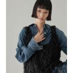 ベスト ジレ ２ＷＡＹフリンジベスト  644658 レディース