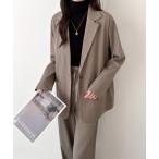 セットアップ オーバーテーラージャケットセットアップ レディース