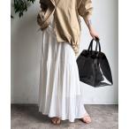 スカート エアリーギャザースカート