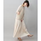 「Munich」 ドッキングワンピース FREE ライトベージュ レディース