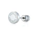 ショッピングLION 「LION HEART」 ピアス（片耳用） ONE SIZE シルバー メンズ