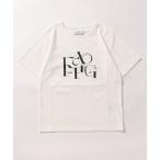 「dazzlin」 半袖Tシャツ FREE オフホワイト レディース