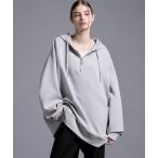 [Loose/ разрозненный ] тянуть over Parker L светло-серый мужской 