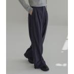 「haek」 パンツ SMALL ネイビ