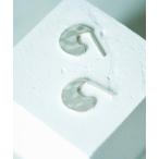 [SMELLY] серьги ( обе уголок для ) - серебряный женский 