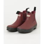 「HUNTER」 レインブーツ - レッド レディース