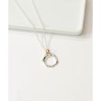 ネックレス リングロングネックレス レディース