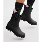 「COACH」 レインブーツ - ブラック系その他 レディース