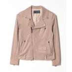 「URBAN RESEARCH DOORS」 ライダースジャケット ONE SIZE ベージュ レディース