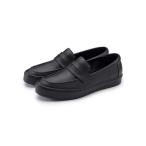 ショッピング無印 「無印良品」 ローファー 25.5cm ブラック メンズ