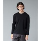 [ABAHOUSE] длинный рукав вязаный 44 черный мужской 